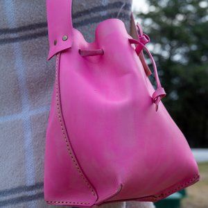 Barbie Pink Drawstring Purse